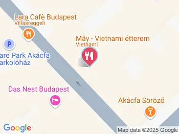Mây - Vietnámi Étterem Budapest a térképen