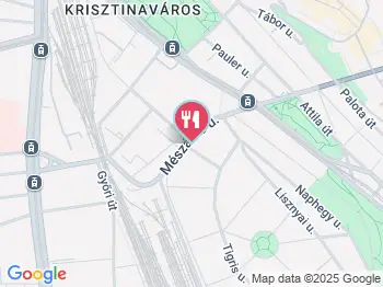 M10 - Mészárostíz Étterem & Kávézó Budapest a térképen