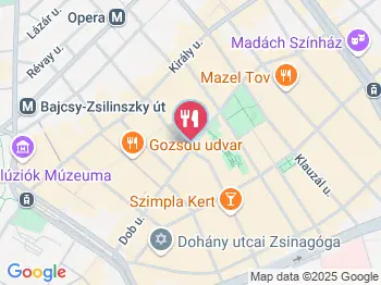 Macesz Bistro Budapest a térképen