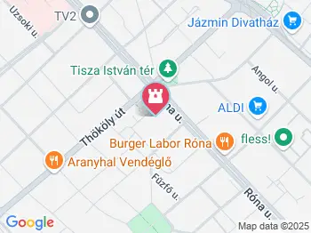 Mackók-szobor Budapest a térképen