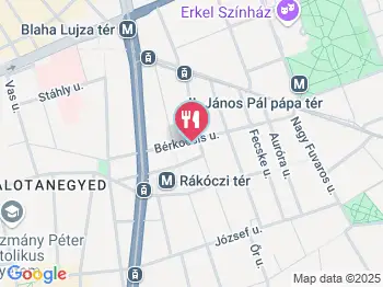 Macska Budapest a térképen