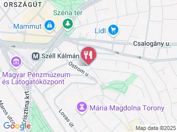 Macskakő Kávézó Budapest a térképen