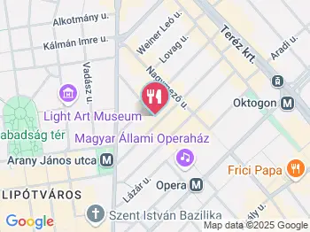 Madame Monsieur Budapest a térképen