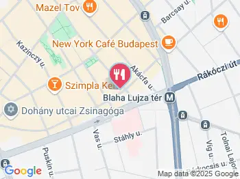 Made In Pub Budapest a térképen