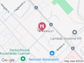 MAG47 Climb & Cafe Budapest a térképen