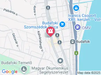 Magdolna Udvar Budapest a térképen