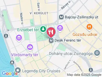 Magenta Café Budapest a térképen