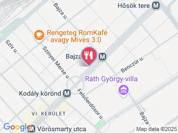 Magház Étterem & Teaház Budapest a térképen