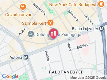 Magvető Café Budapest a térképen