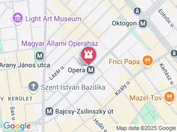 Magyar Állami Operaház Múzeuma Budapest a térképen