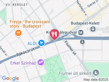 Magyar Ceho Budapest a térképen