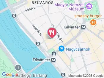 Magyar Ízek Magyar Háza Budapest a térképen