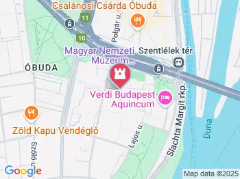 Magyar Kereskedelmi és Vendéglátóipari Múzeum Budapest a térképen