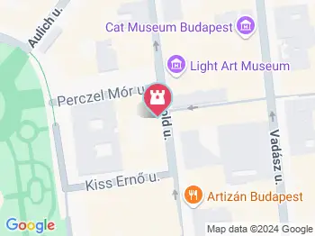 Magyar Királyi Postatakarékpénztár Budapest a térképen