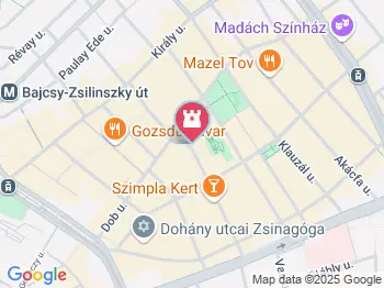 Magyar Műszaki és Közlekedési Múzeum - Magyar Elektrotechnikai Múzeuma Budapest a térképen