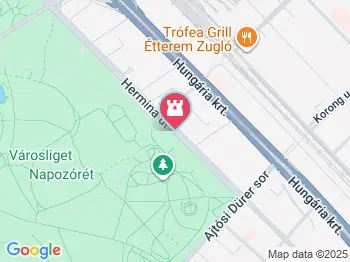 Magyar Műszaki és Közlekedési Múzeum - Repüléstörténeti és Űrhajózási Kiállítás Budapest a térképen