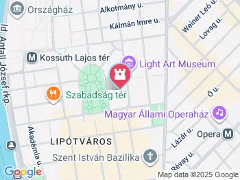 Magyar Nemzeti Bank Látogatóközpont Budapest a térképen