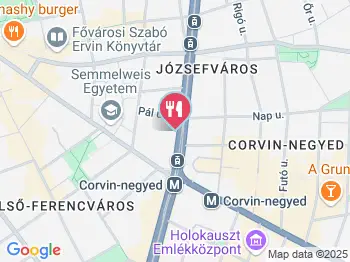 Magyar Söröző Budapest a térképen