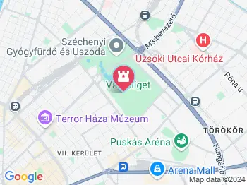 Magyar Zene Háza Budapest a térképen