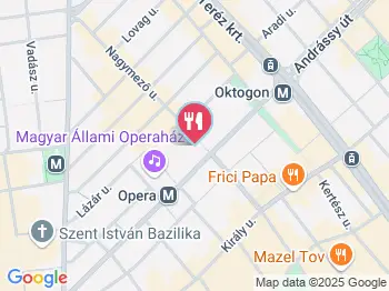 Mai Manó Kávézó Budapest a térképen
