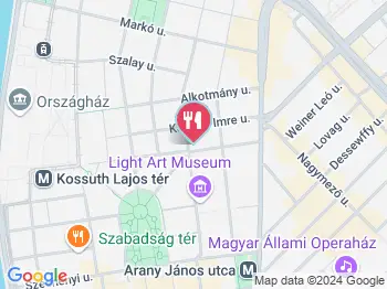 Majorelle Budapest a térképen