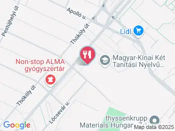 Makaó Bár Budapest a térképen