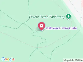 Makovecz Imre-kilátó Budapest a térképen