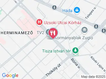 Mákvirág Étterem Budapest a térképen