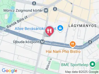 Maligán Borozó - Fehérvári úti Vásárcsarnok Budapest a térképen