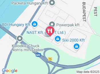 Málna Bisztró Budapest a térképen