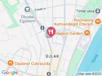 Málna Csoki- Tea- Kávéház Budapest a térképen