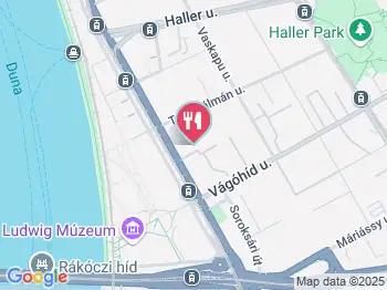 Mango cafe&event Budapest a térképen