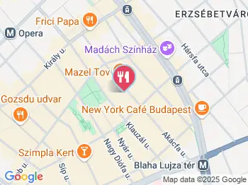 MALTeR Sörétterem Budapest a térképen