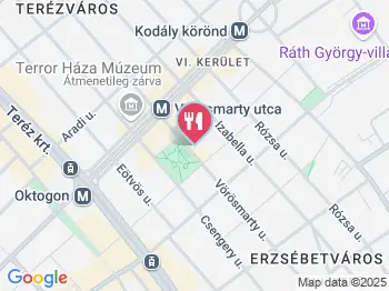 Mama & BBQ Bistro Budapest a térképen