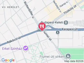 Mama Pho Budapest a térképen