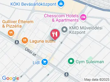 Mamba Cukrászda - Kispesti Piac Budapest a térképen