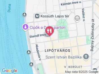 Mamie Artizan Budapest a térképen