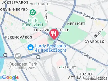 Mamma's Budapest a térképen