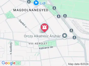 Mandák-ház Budapest a térképen