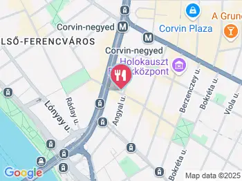 Mandarin Cafe & Bistro Budapest a térképen