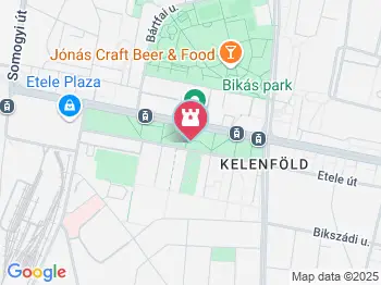 Mandela park Budapest a térképen