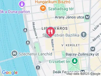 Mandl Ház Főzelékbár Budapest a térképen