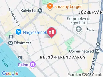 Manioka Gluténmentes Pékség Budapest a térképen