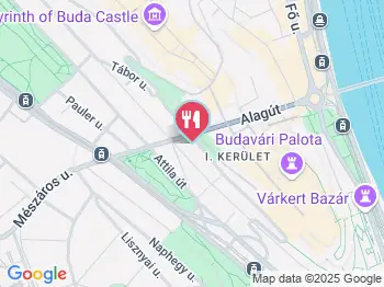 Manna Lounge & Étterem Budapest a térképen