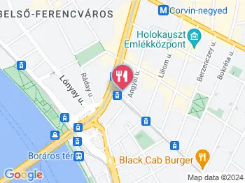 Manu Coffee Stand - Mester utca Budapest a térképen