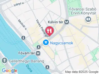 Manu+ Budapest a térképen