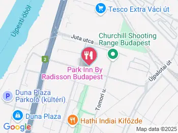 Map Étterem Budapest a térképen