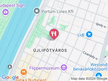 Marangona Desszertpark Budapest a térképen