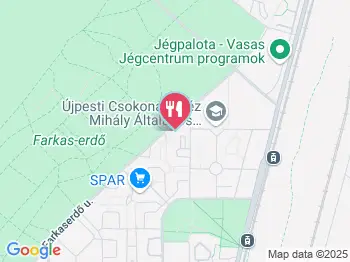 Marcelino Pizzéria & Étterem Budapest a térképen