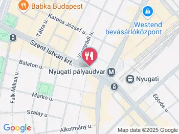 Mardini Grill Bar Budapest a térképen